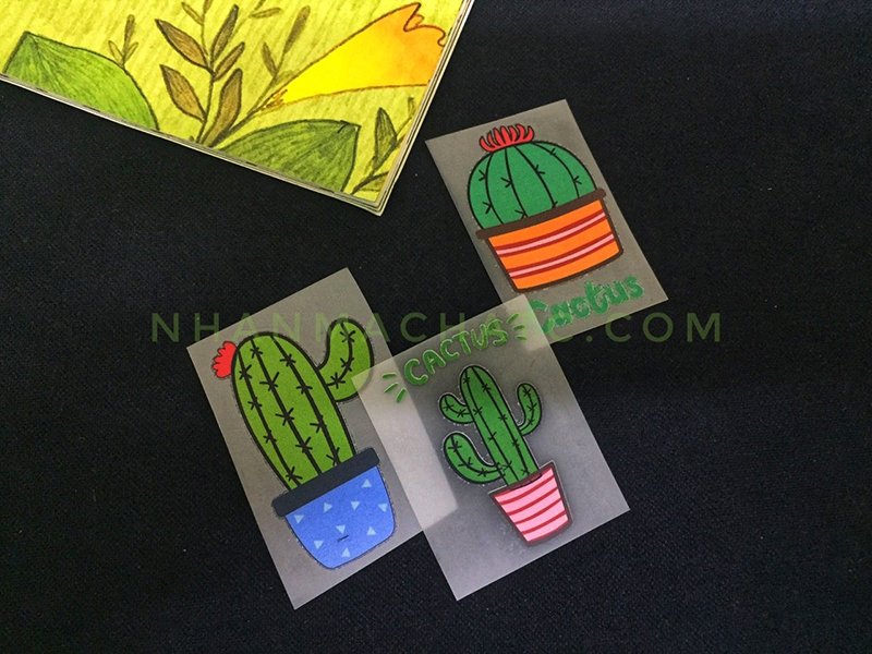Một Số Hình Ảnh Mẫu Nhãn Ép Nhiệt Đẹp Tham Khảo