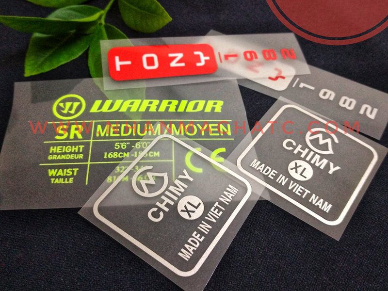 tem nhan mac size quan ao