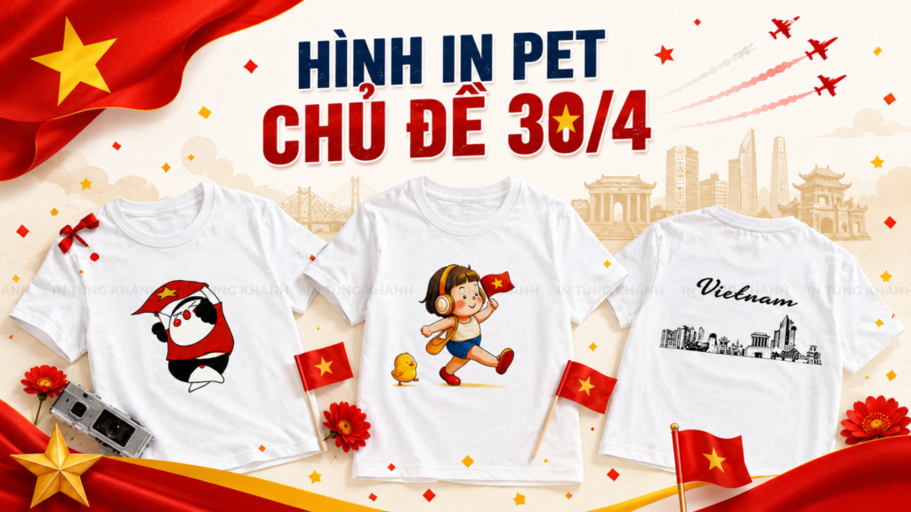 In pet chuyển nhiệt ngày Giải phóng miền Nam 30/4