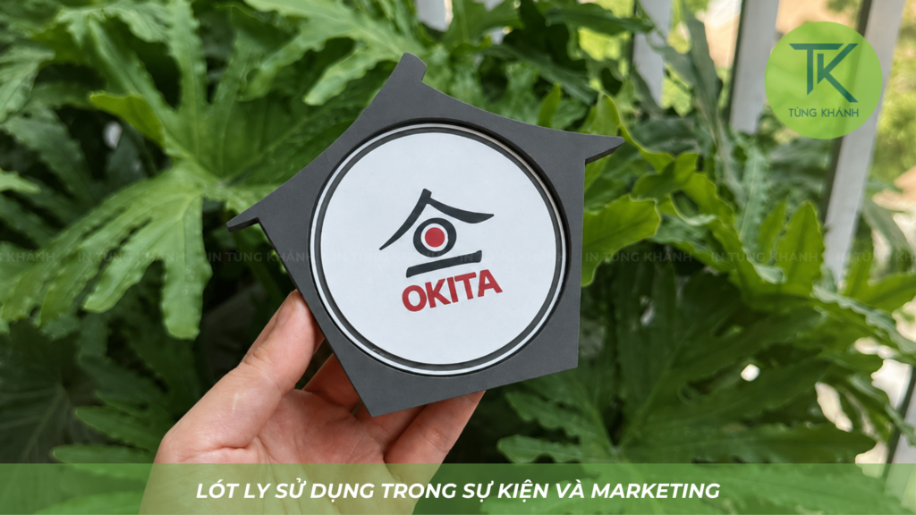 Lót cốc sử dụng trong sự kiện và marketing