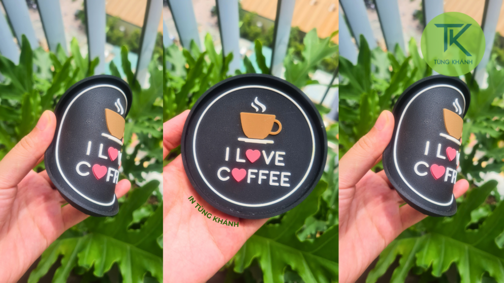 Lót ly cao su quán cafe