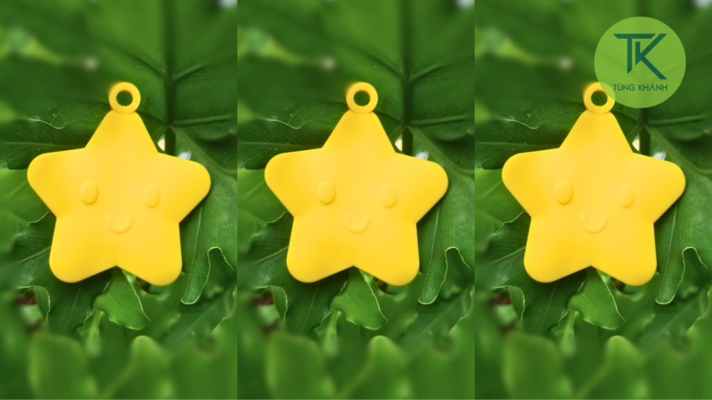 Mẫu móc khóa đẹp hình ngôi sao