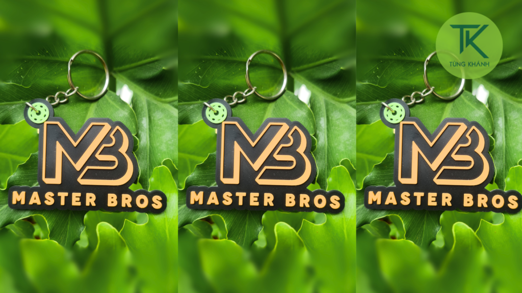 Mẫu móc khóa in logo thương hiệu