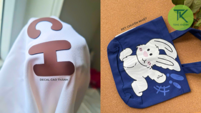 Sự khác biệt giữa in pet và in decal