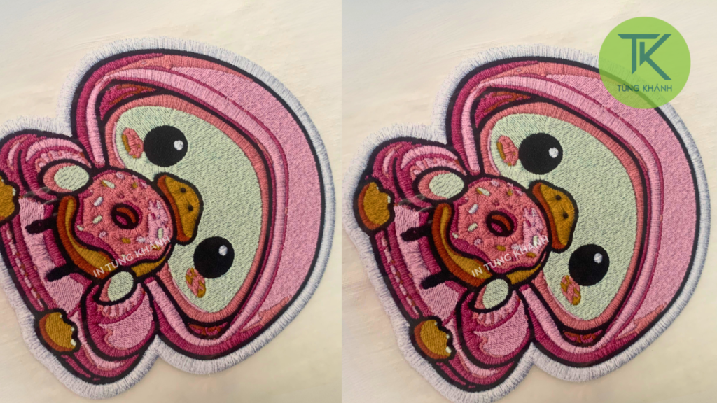 Hình in pet trên áo trẻ em