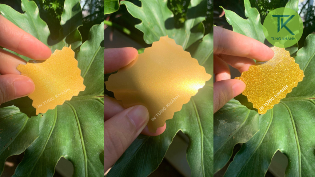 In decal chuyển nhiệt Hà Nội mẫu nhũ vàng