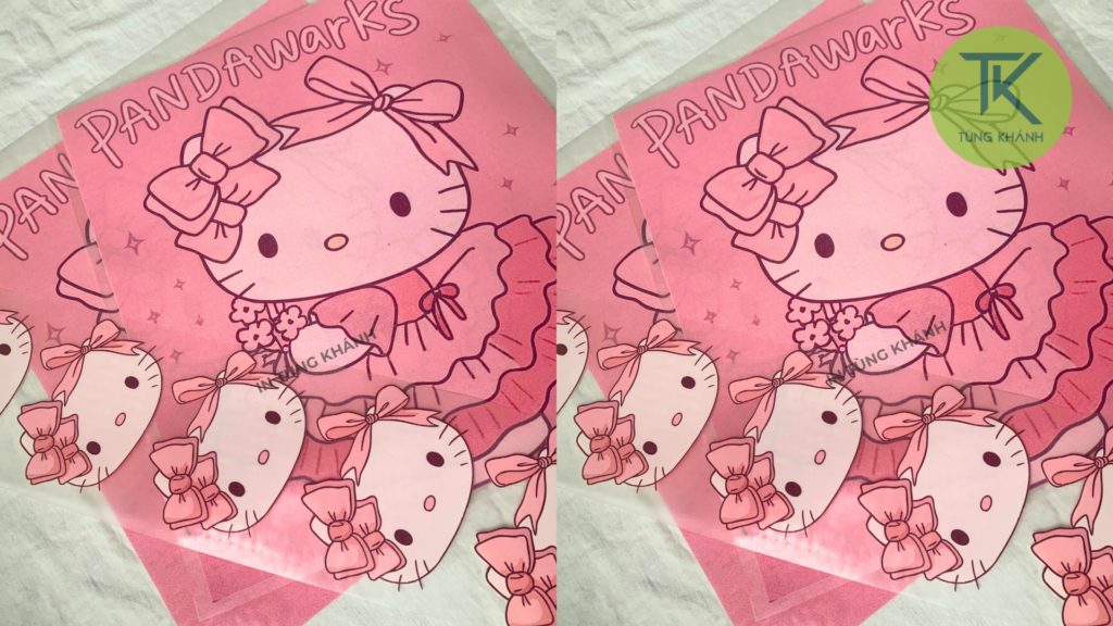 Pet chuyển nhiệt in quần áo bộ