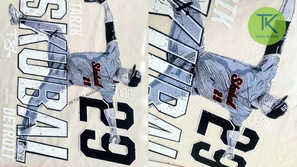 pet khổ lớn in áo phông