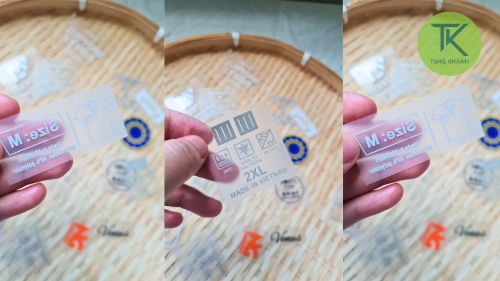 Sản xuất các loại tem chuyển nhiệt