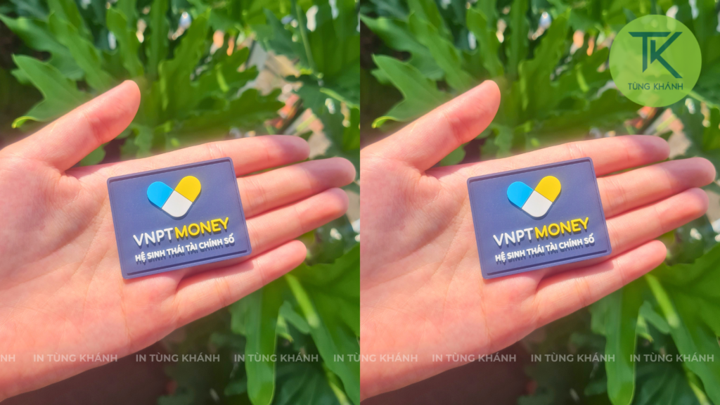 Cao su ép nhiệt trên áo local brand