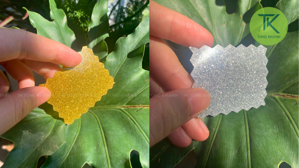 Decal nhũ lấp lánh và cuốn hút