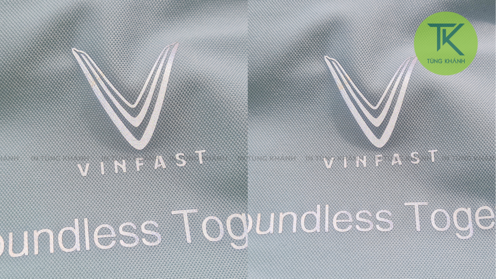 Decal phản quang nổi bật trong tối