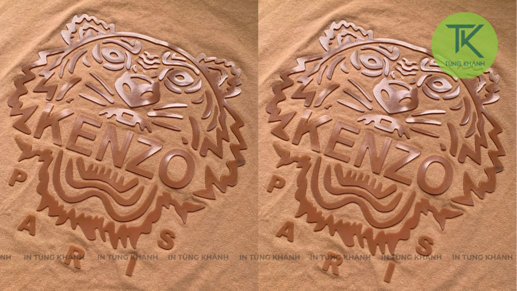 In silicon trang trí họa tiết nổi