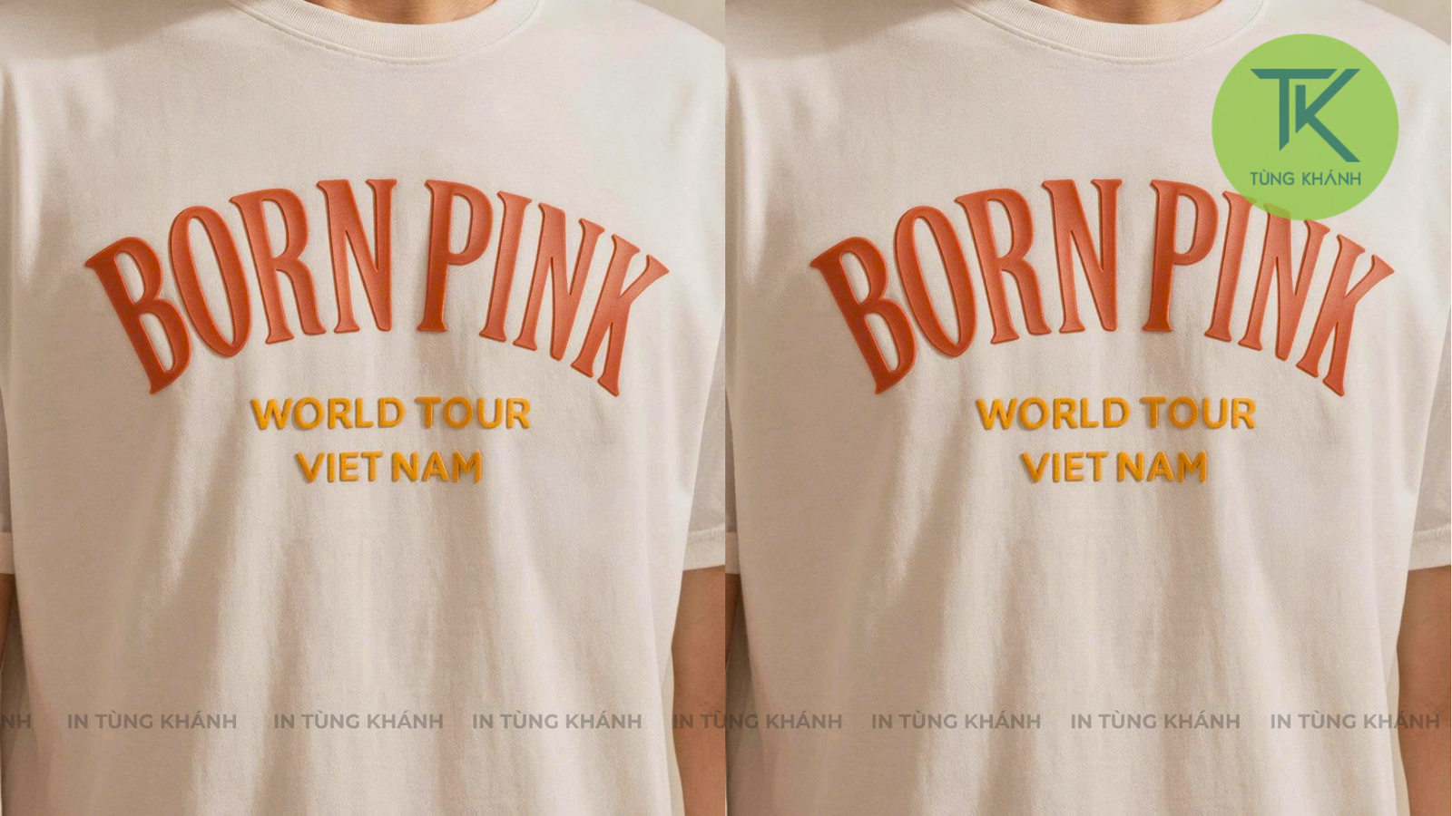 Mẫu áo phông in hình silicon