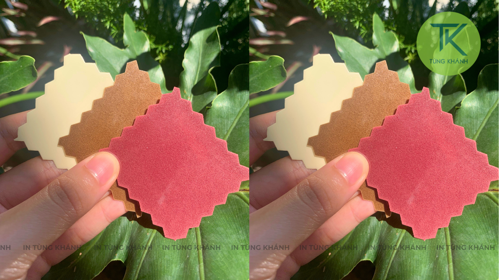 Một số mẫu decal nhung của Tùng Khánh