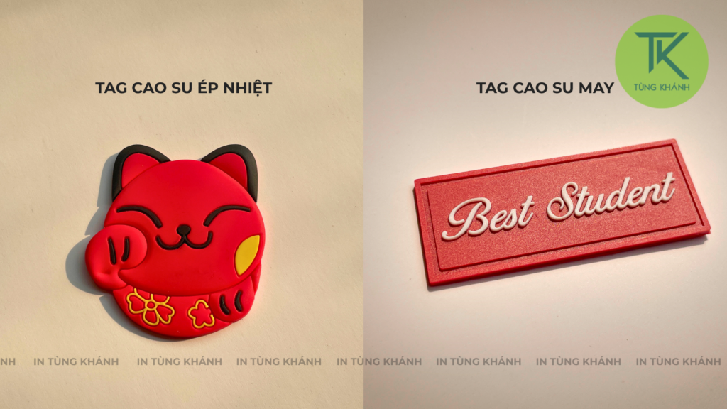 Phân biệt tag ép nhiệt và tag may