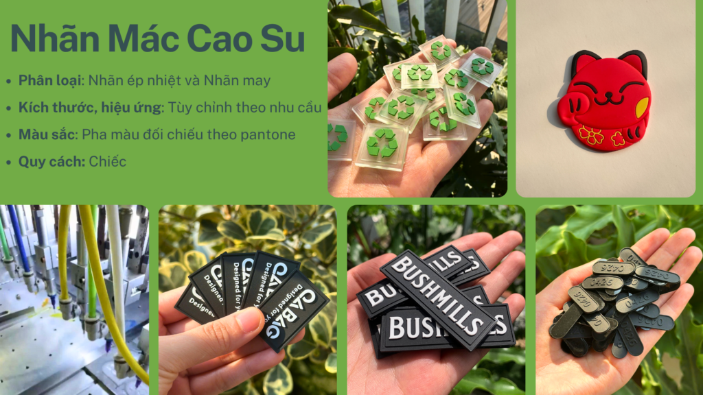 Tổng hợp các mẫu logo cao su đẹp chất lượng