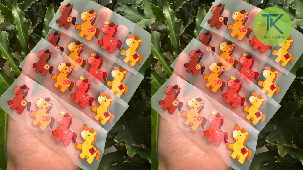 Hình in áo Tết cho local brand