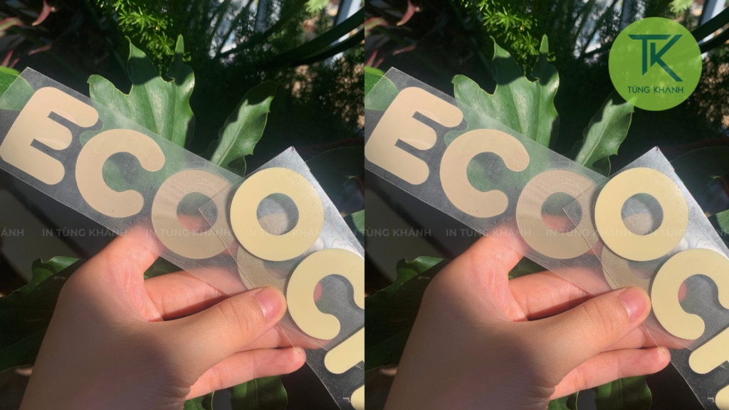 In logo đồng phục bằng decal