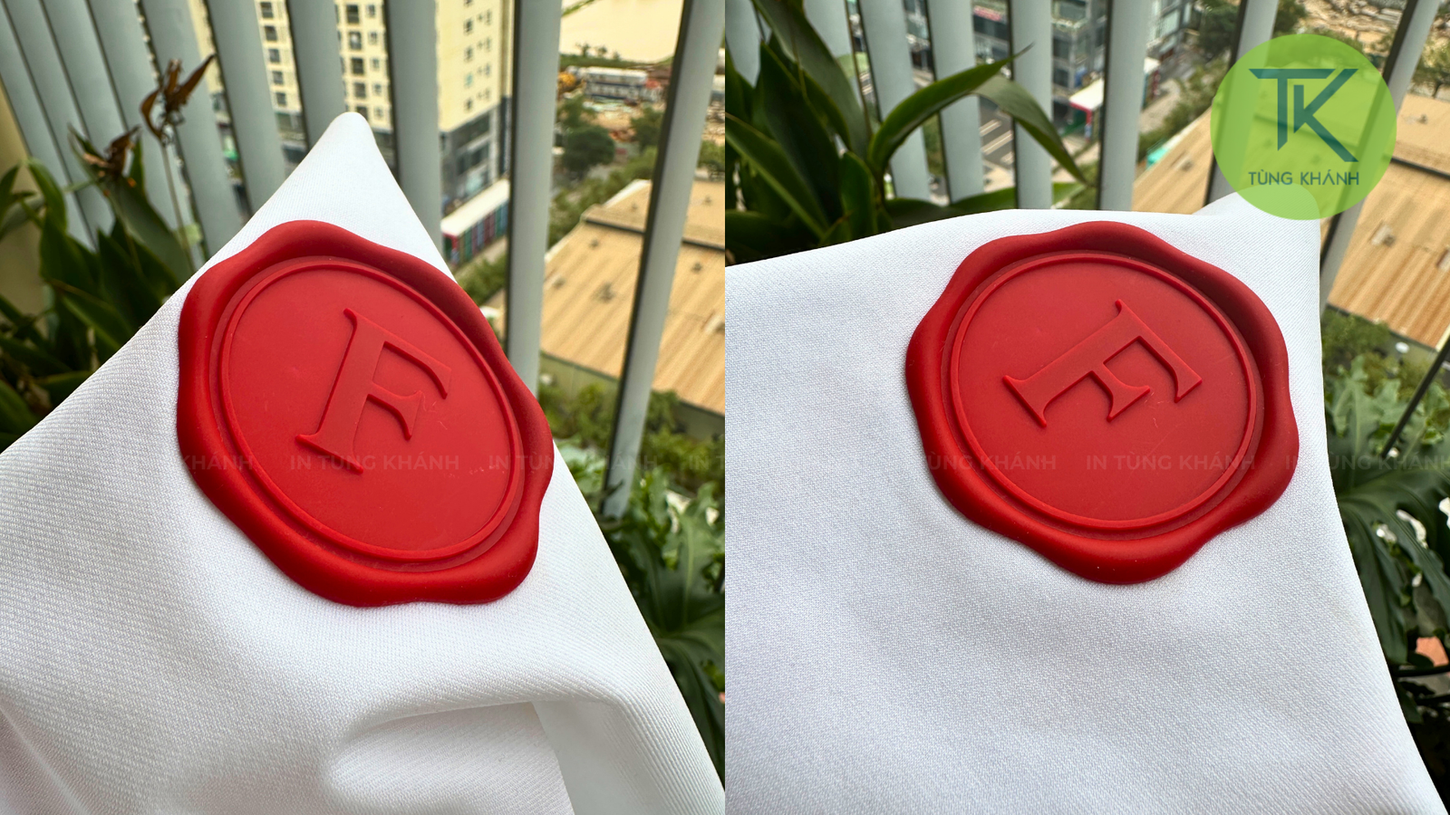 Logo silicon được ép trên chất liệu nào?