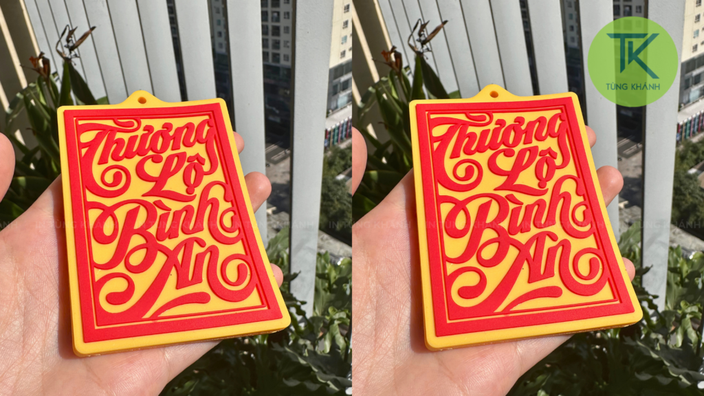 Mác cao su hành lý 2 mặt