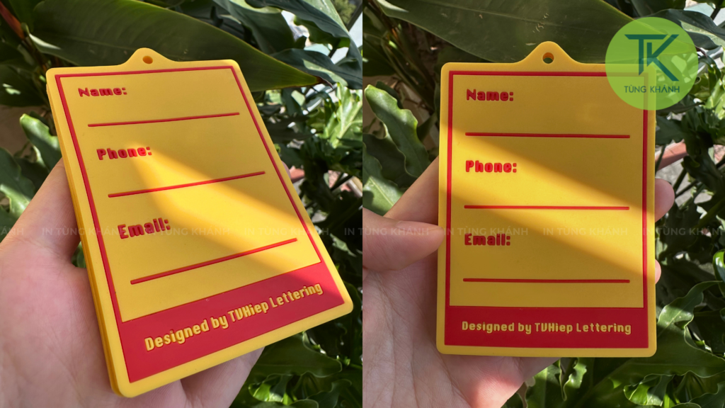 Mặt sau mác cao su Thượng Lộ Bình An