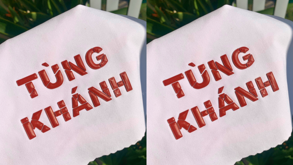 Tem silicon chuyển nhiệt hiệu ứng nổi 3D