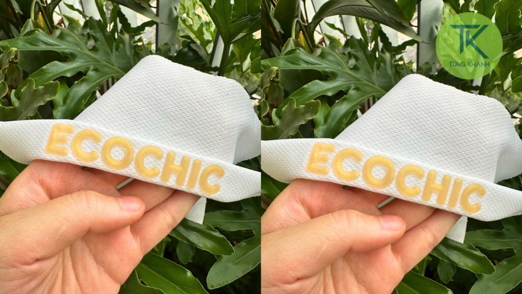 Tem silicon mẫu nhũ vàng