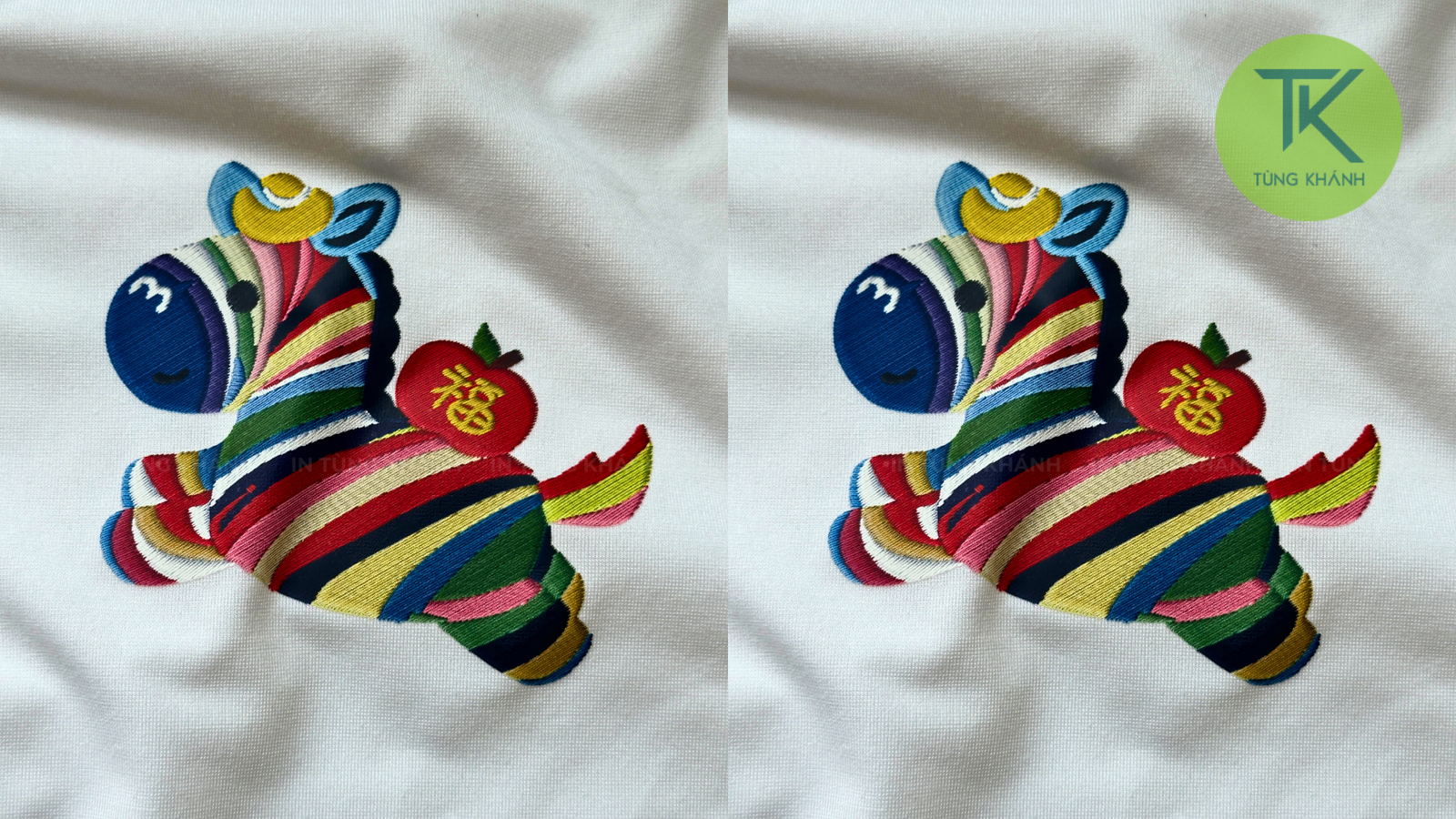 Chọn màu và hiệu ứng giúp hình in lên form rõ nét