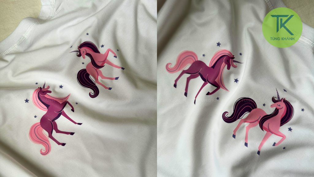 Hình con ngựa in trên sản phẩm nào