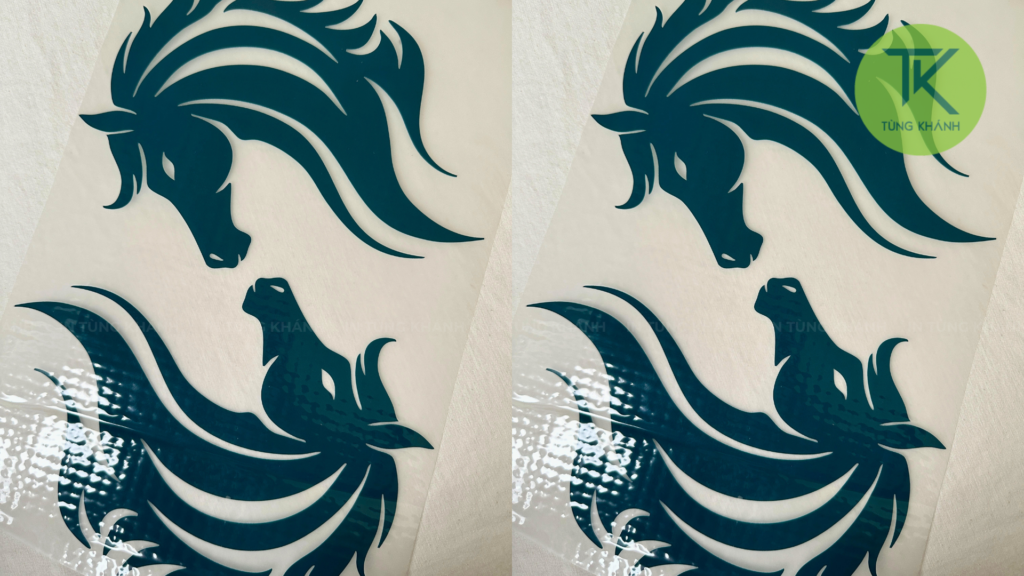 Hình ngựa truyền thống cách điệu