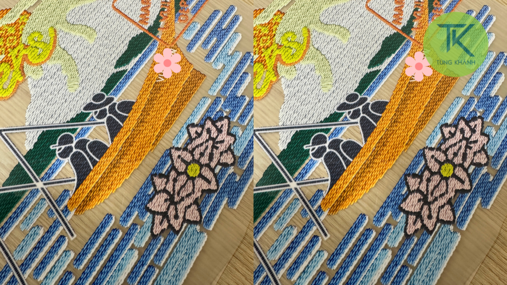 Lưu ý khi làm pet giả thêu