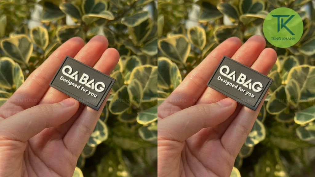 Mác cao su may trên nón, mũ, phụ kiệm may mặc