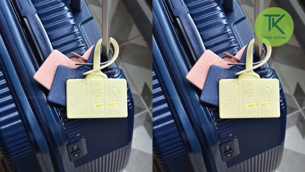 Tag hành lý bằng da