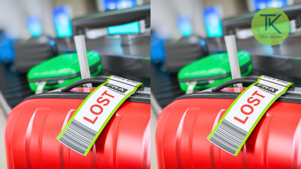 Tag hành lý bằng giấy