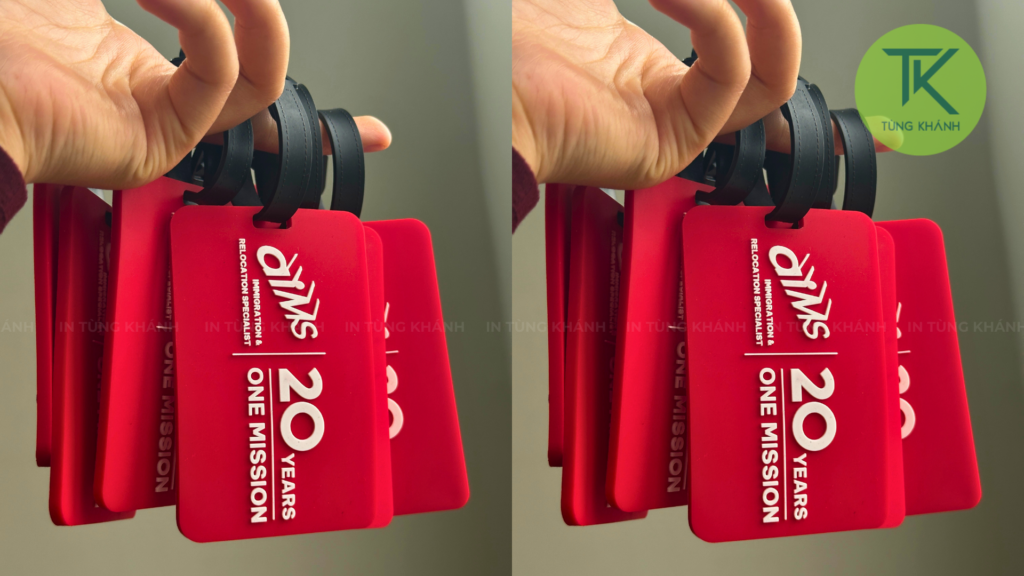 Tag hành lý cao su Tùng Khánh