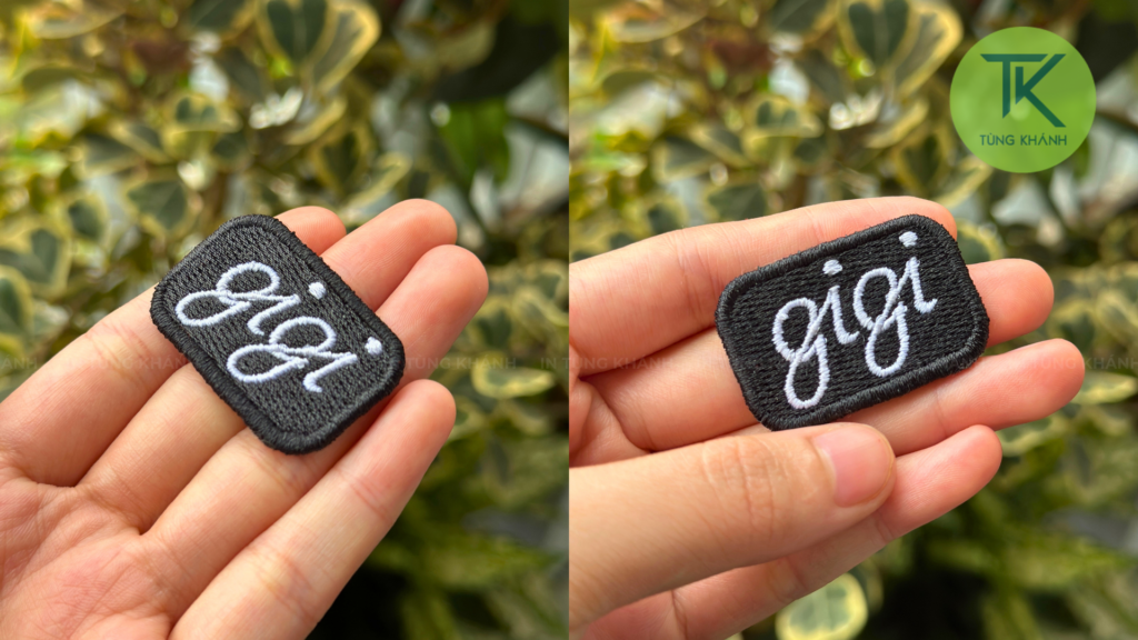 Tag thêu khác gì với thêu trực tiếp lên vải