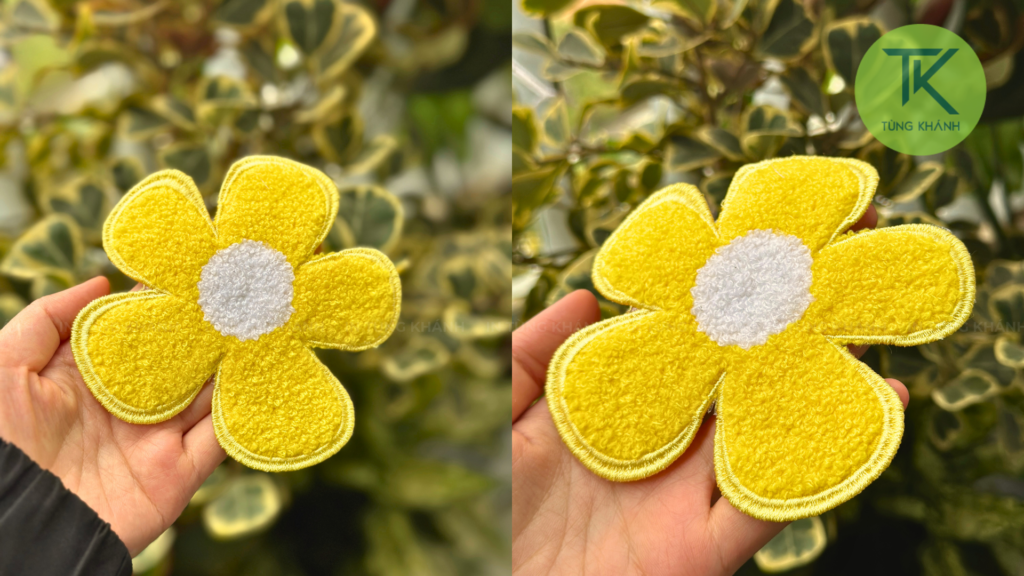 Tag thêu tự ép nhanh không cần chờ thêu