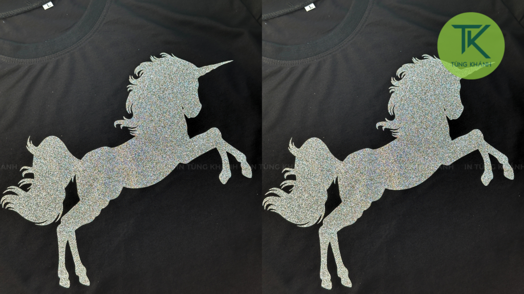 Hướng dẫn cách in decal nhũ bạc lên áo đơn giản
