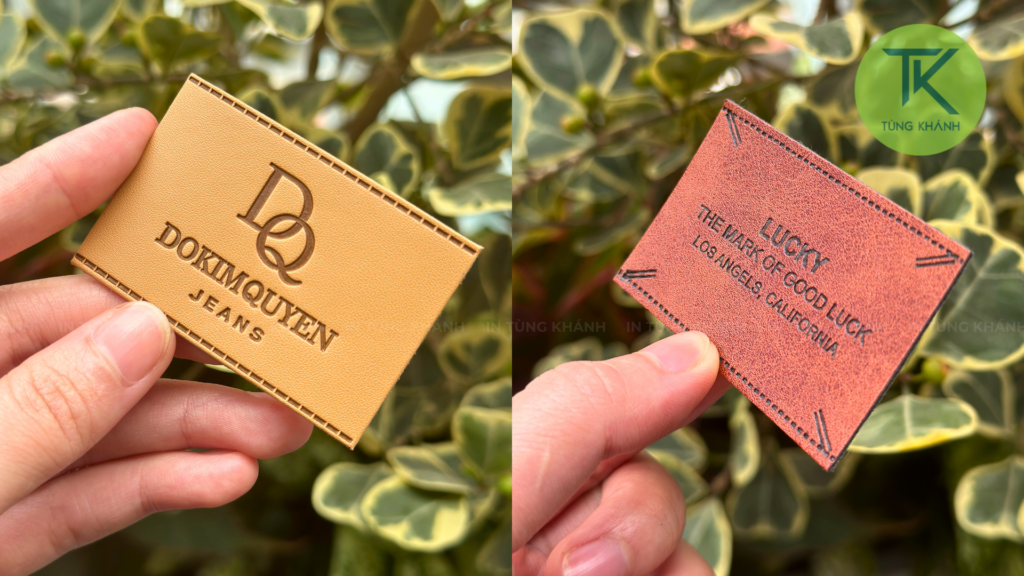 Lưu ý khi đặt tag da quần jean