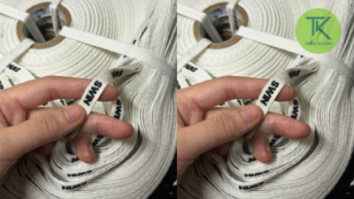 In chữ lên dây sắc nét, đồng đều toàn bộ cuộn