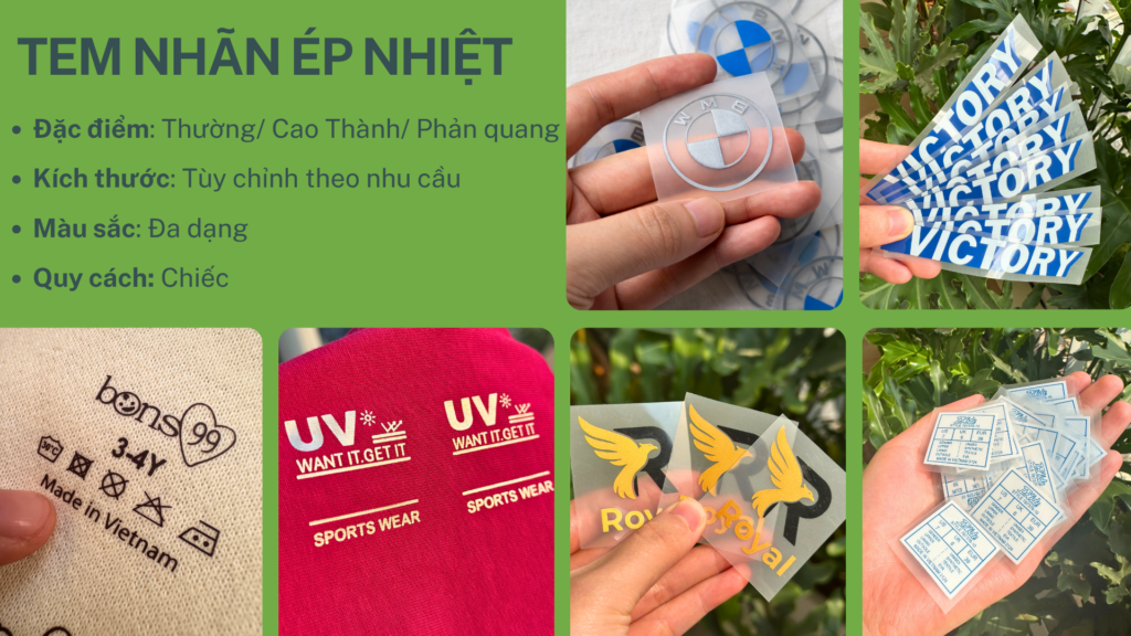 Tem nhãn ép nhiệt