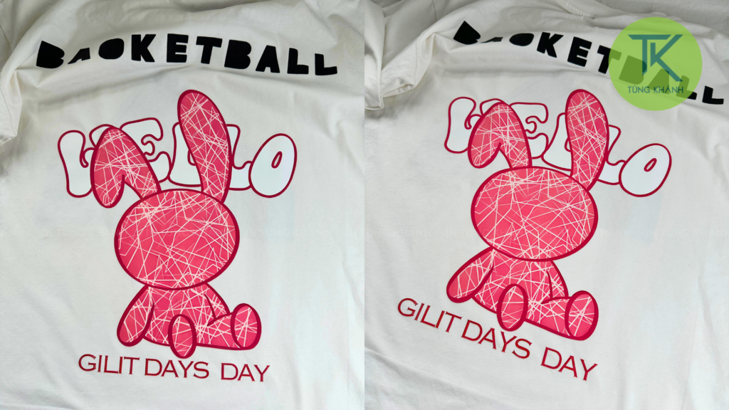 Tùng Khánh - đơn vị sản xuất hình in pet áo thun chất lượng