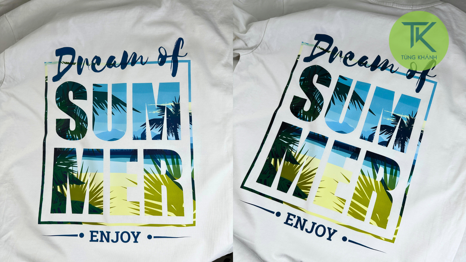 Xu hướng hình in áp đẹp cho áo thun mùa hè 2026