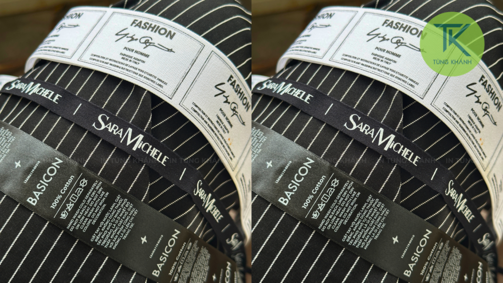 Cách chọn mác dệt phù hợp với từng loại sản phẩm