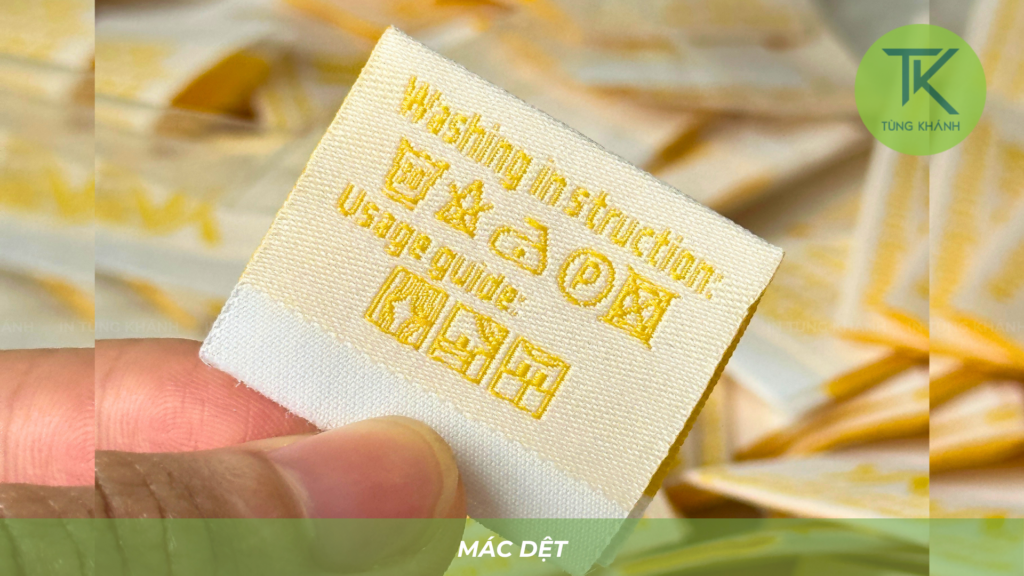 Mác dệt hướng dẫn sử dụng