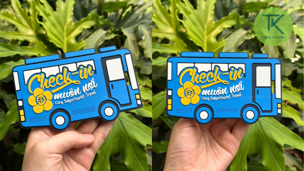 Ưu điểm nổi bật của tag treo vali cao su Tùng Khánh