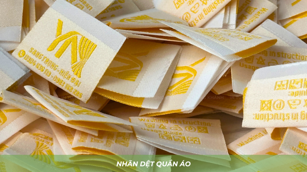Nhãn dệt quần áo