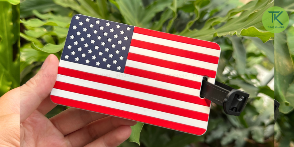 Chất liệu PVC làm tag vali - tag hành lý