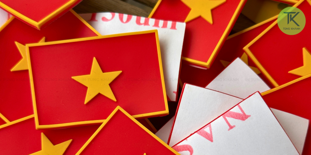 Logo PVC ép nhiệt
